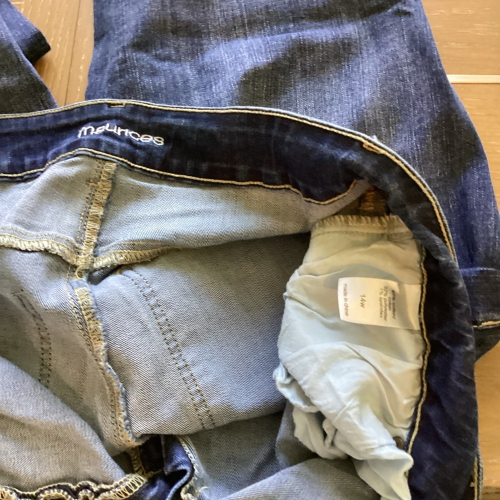 Maurices Indigo Denim Jeans